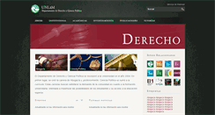 Desktop Screenshot of derecho.unlam.edu.ar